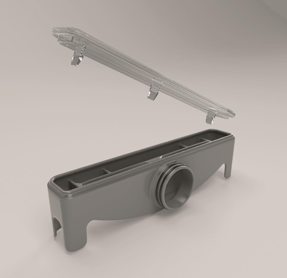 PP Drain Base Canaline per Docce con Sifone - immagine 4